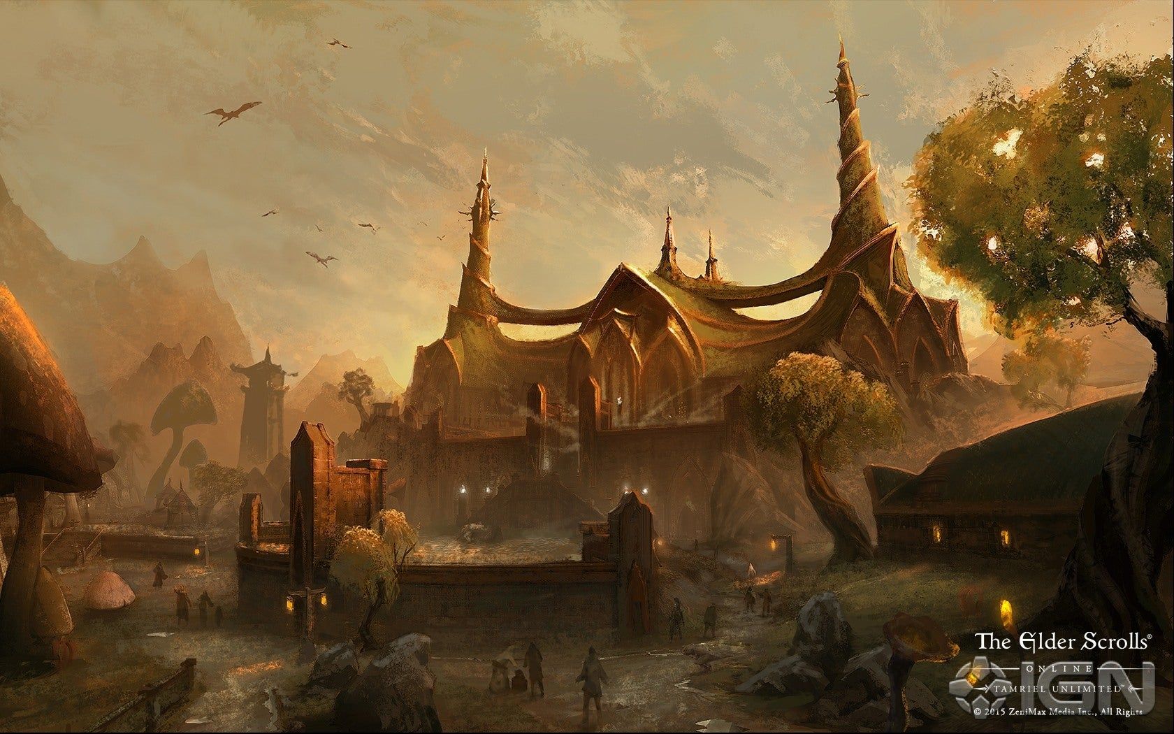 1680x1050 Elder Scrolls Online: These Are The Seven Wonders of Tamriel