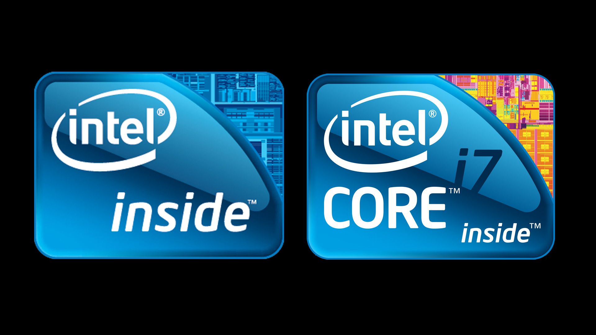 1920x1080 Intel computer sticker