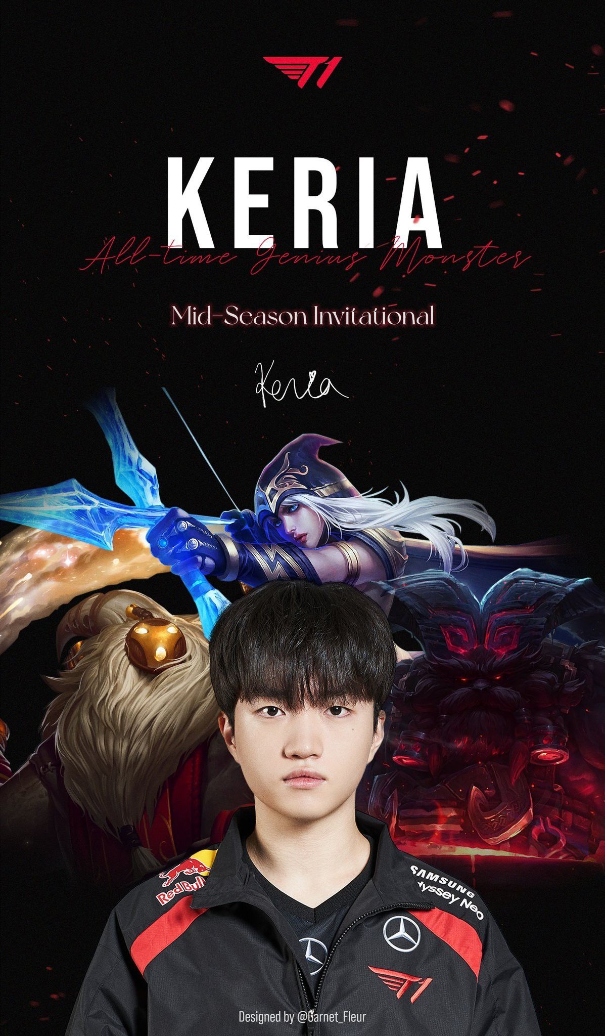 1197x2048 Descubre 10 ideas de Keria t1 y skt t1. zed league of legends, fotografia, campeones league of legends y más