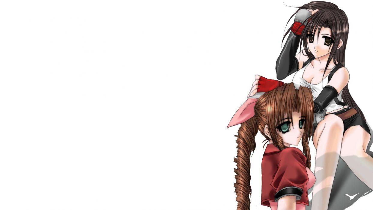 1244x700 Women Final Fantasy Final Fantasy VII video games Tifa Lockheart