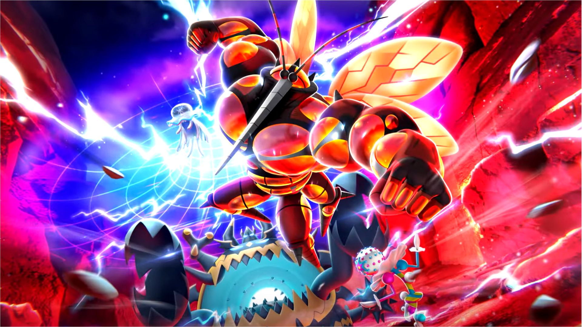 1920x1080 New Pokémon Pocket set coming May with a truly evil Guzzlord ex