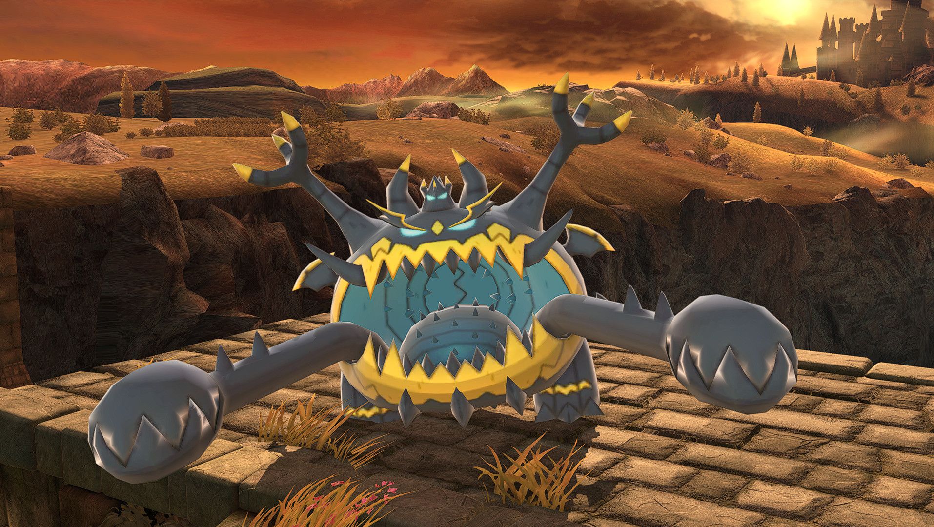 1914x1080 Guzzlord over Wario Mod for Super Smash Bros. Ultimate