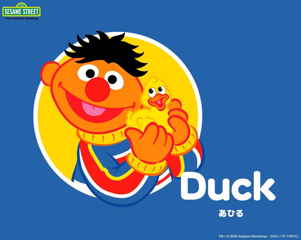 1280x1024 Ernie Sesame Street Wallpaper