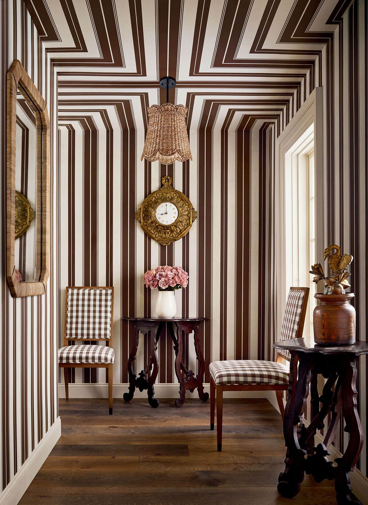 1200x1646 Thibaut Stripes & Checks Resource Norfolk Stripe Wallpaper