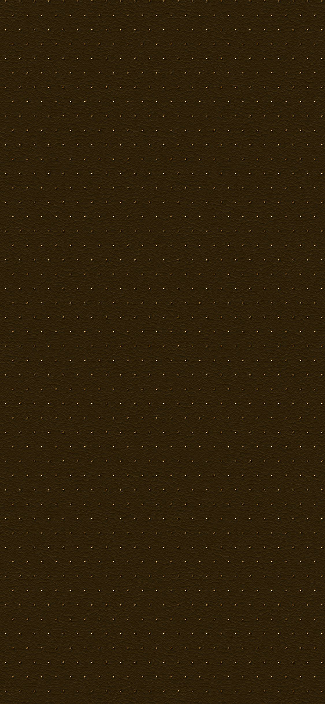1125x2436 Perforated chocolate pattern iPhone X Wallpaper Free Download