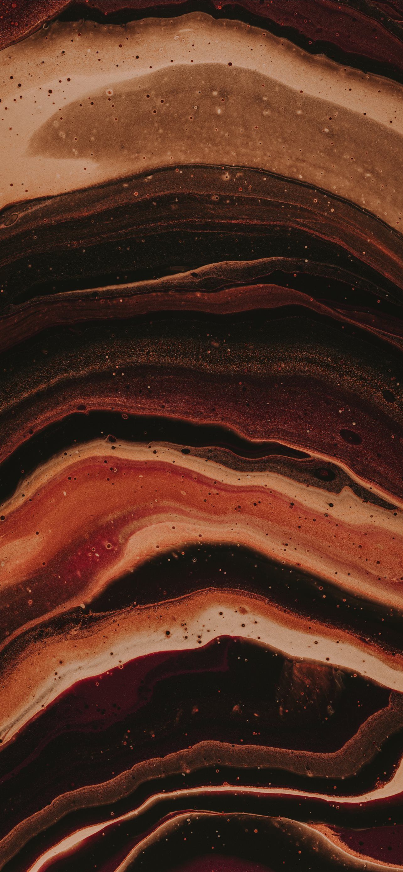 1284x2778 brown and white chocolate cake iPhone Wallpaper Free Download