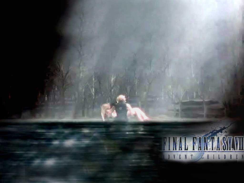 1024x768 cloud and aerith. Aerith And Cloud Wallpaper, Background, Theme