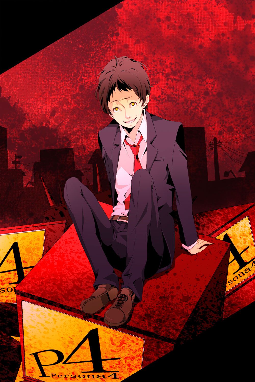 1000x1500 Adachi Tohru Megami Tensei: PERSONA 4. Anime Image Board