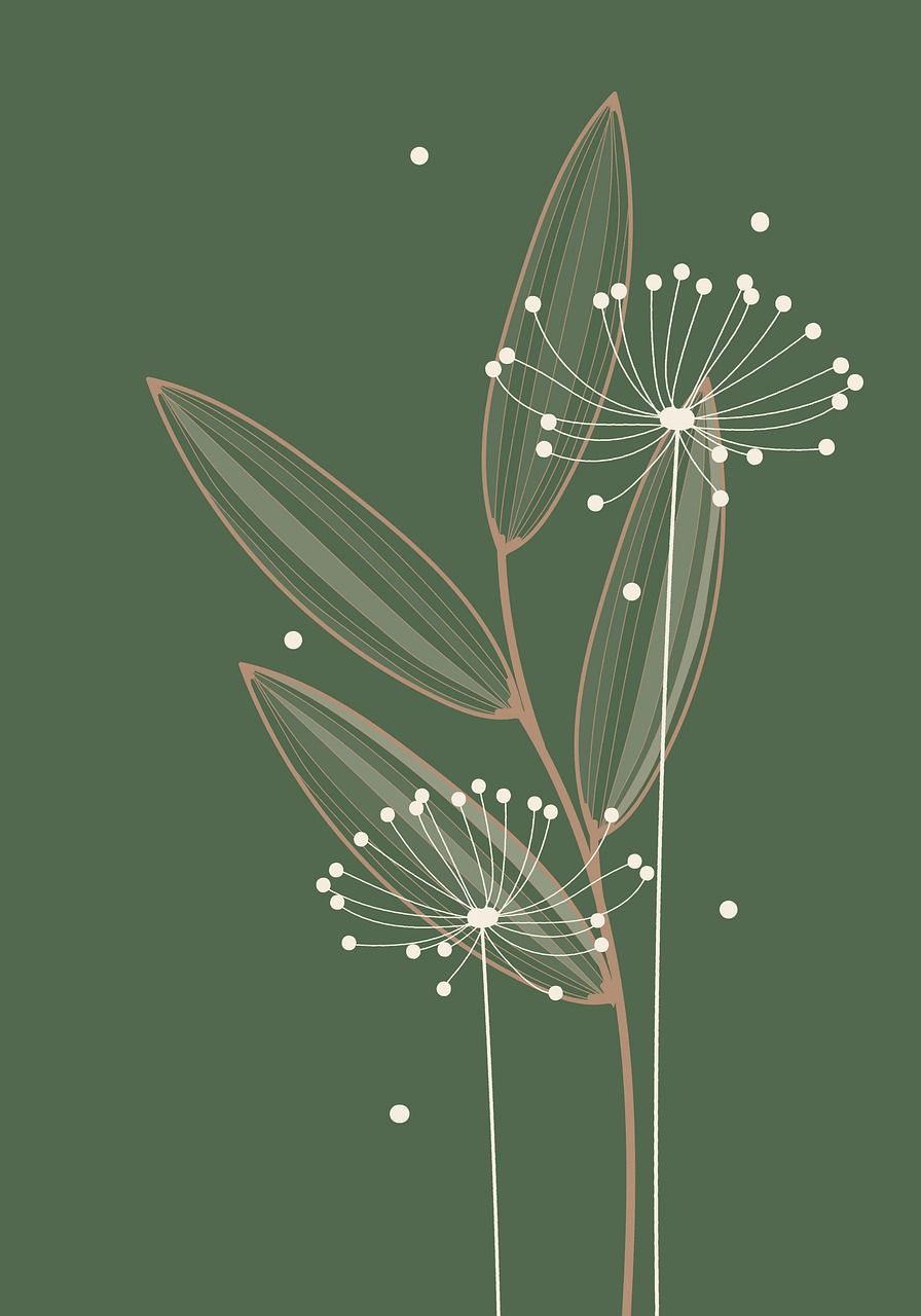 896x1280 Free Botanical Art & Nature Image
