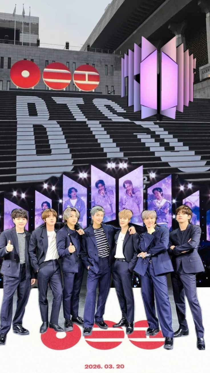 736x1308 BTS Group Wallpaper