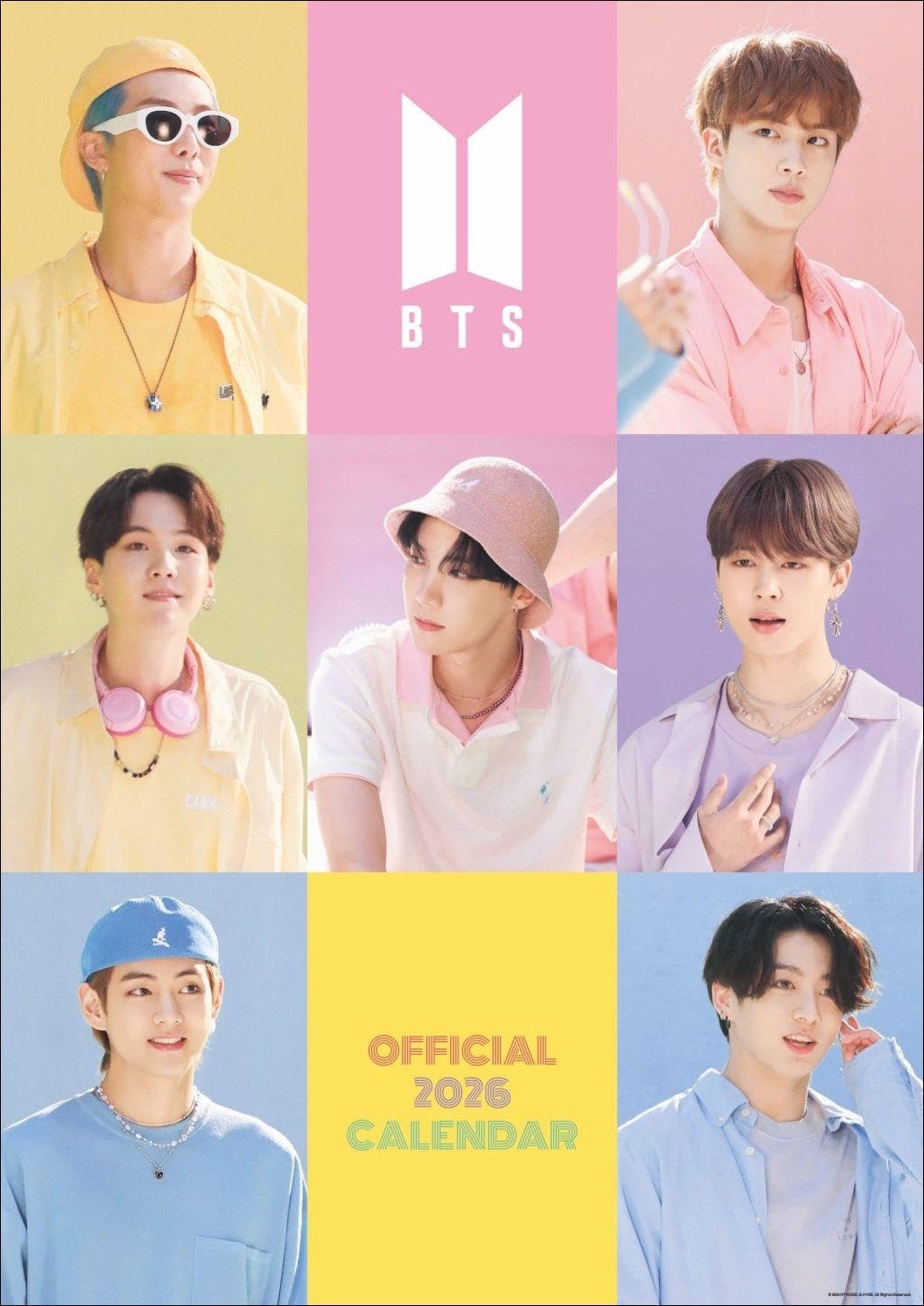 1026x1450 BTS 2026 Wallpaper