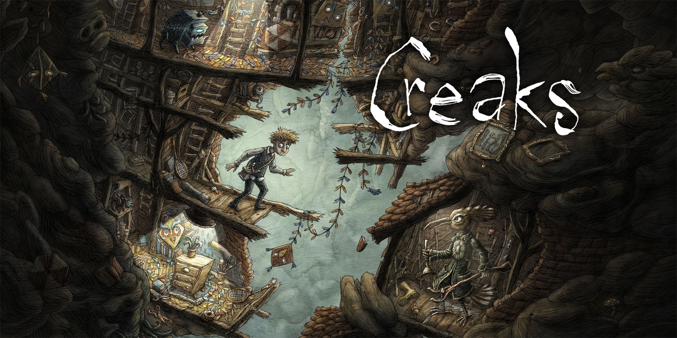 2160x1080 Creaks Wallpaper