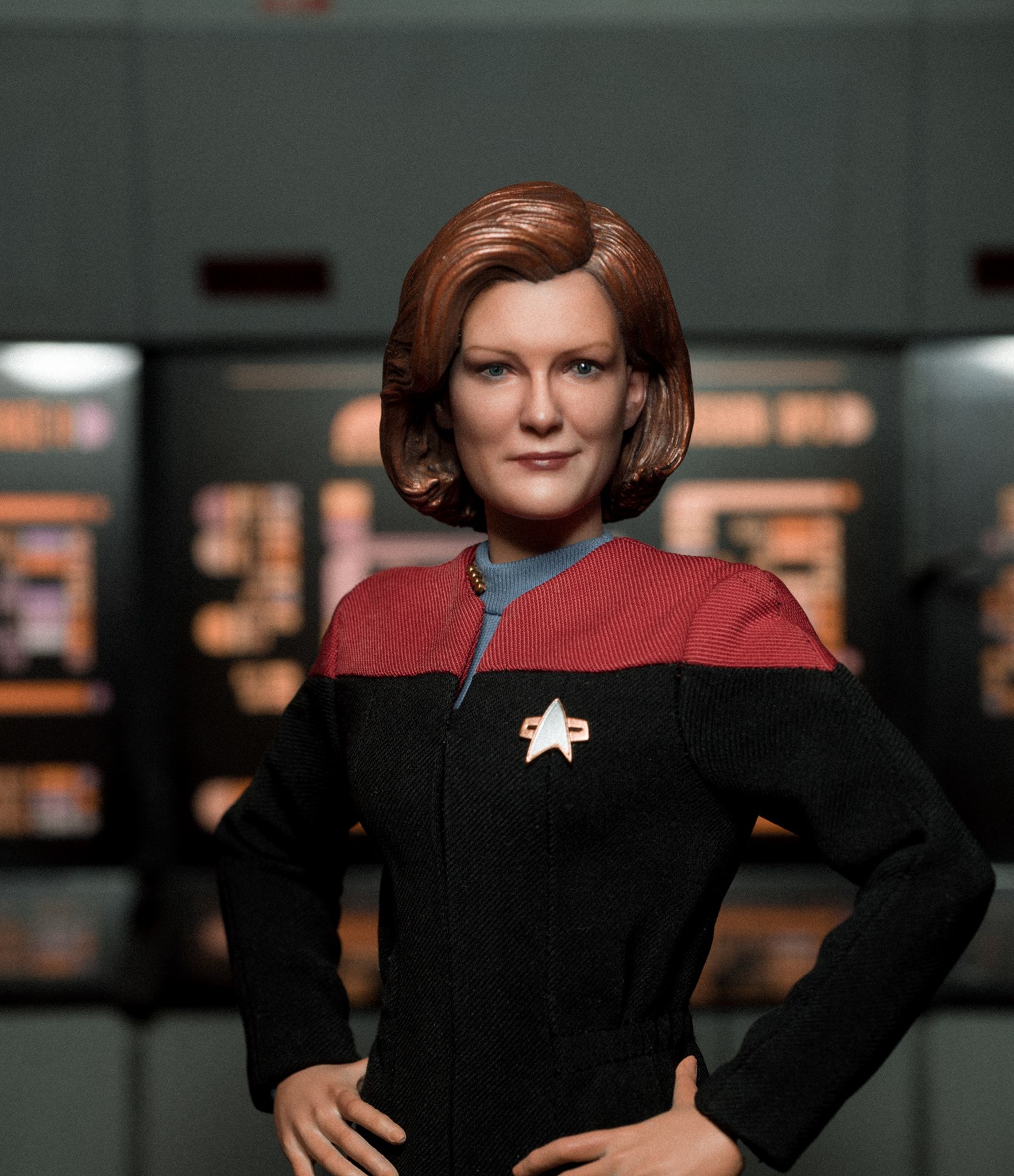 1766x2048 Energize Your Collection With The Star Trek Voyager Captain Kathryn Janeway Figure From EXO 6 Of The Force