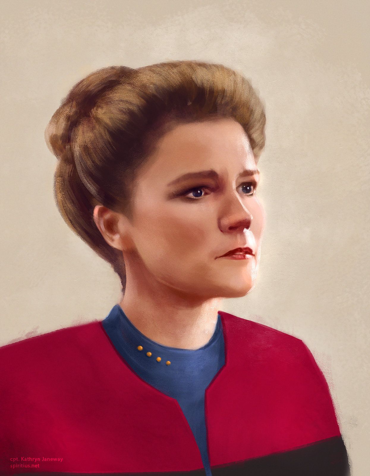 1245x1600 Star Trek: Janeway