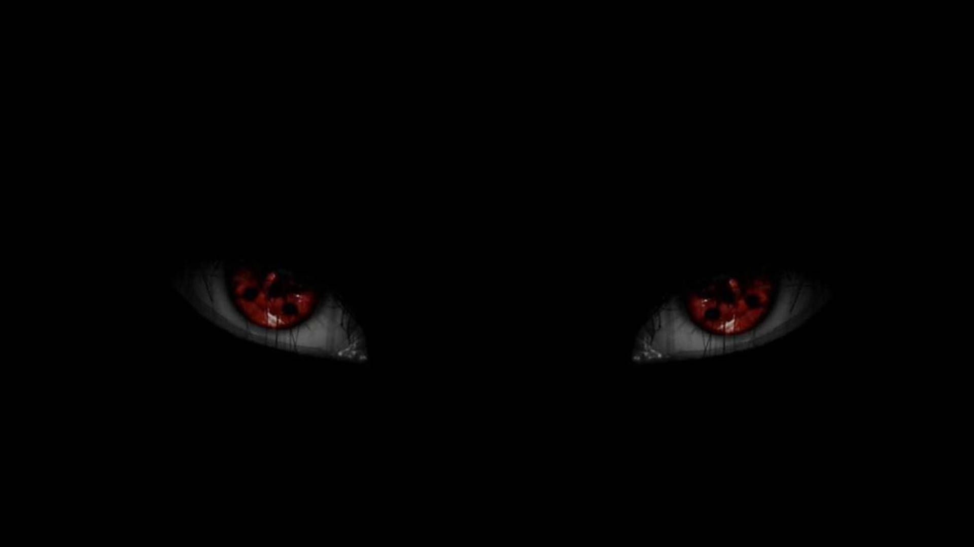 1920x1080 Download Black Anime Sharingan Eyes Wallpaper