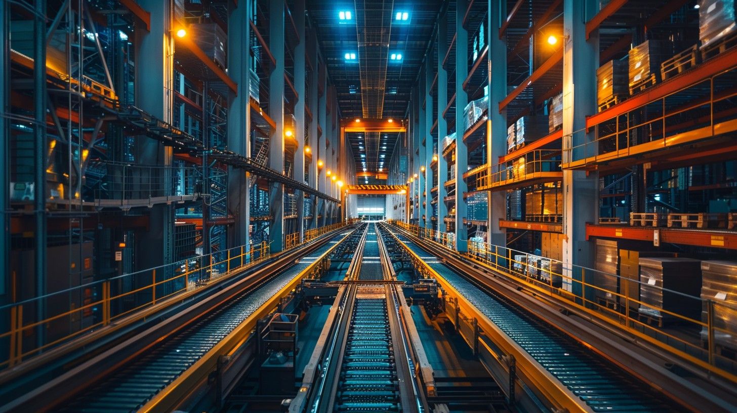 1456x816 Free Industrial Symmetry Aesthetic Image, Warehouse, Symmetry
