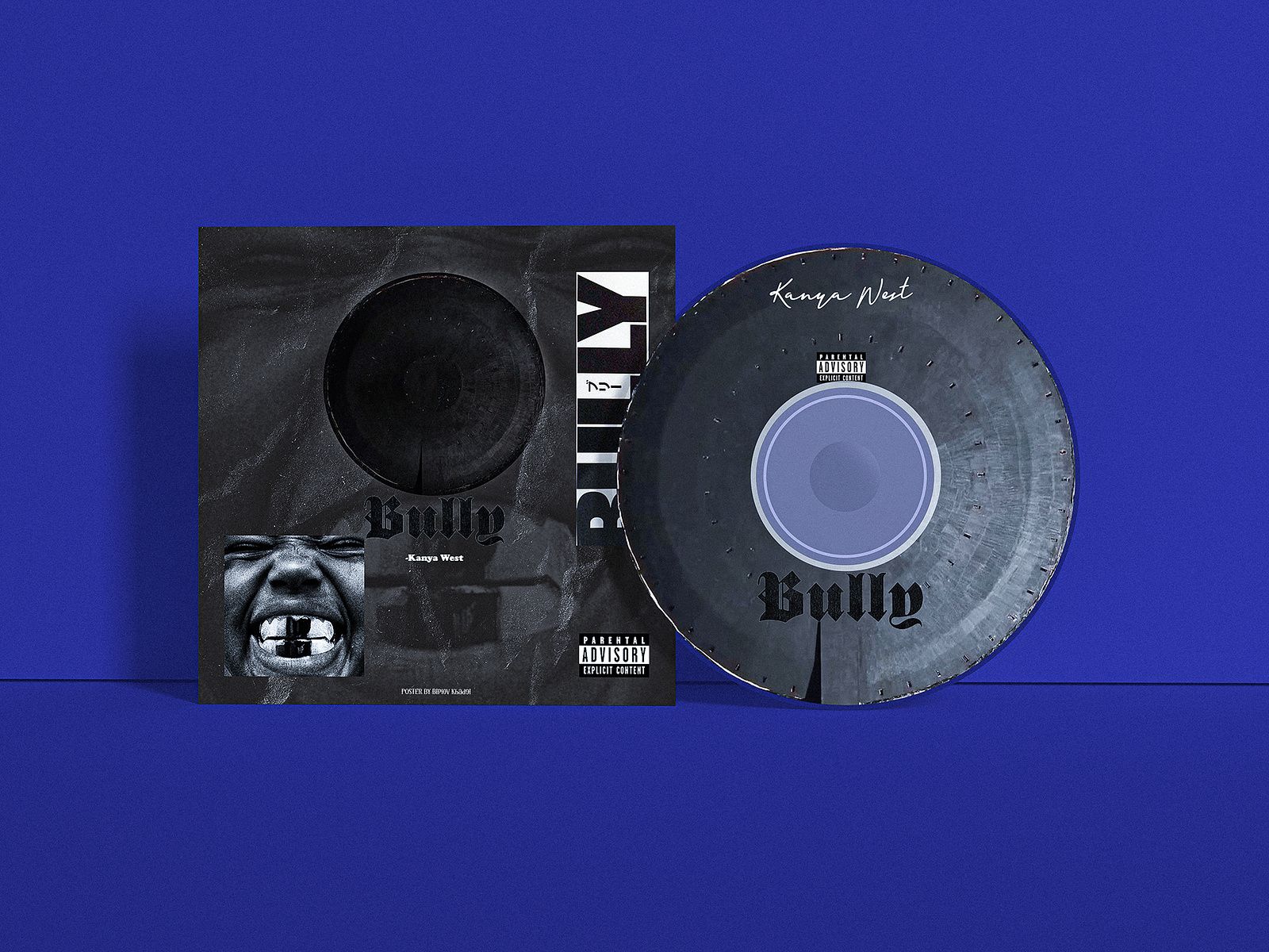 1600x1200 Kanye West Bully Album & CD Mockup Design by Biplov Khadgi on Dribbble