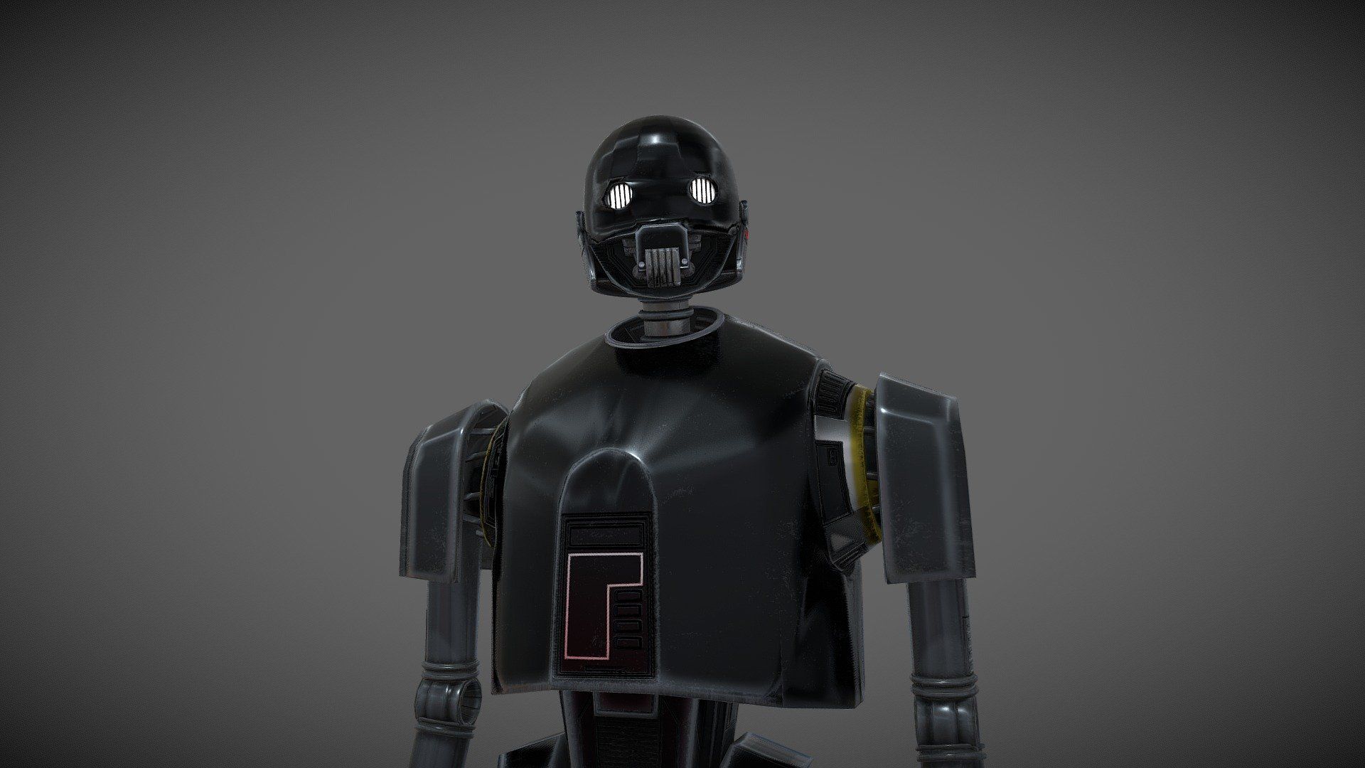 1920x1080 K 2SO Star Wars Droid Free 3D Model By Coconut [2761149]