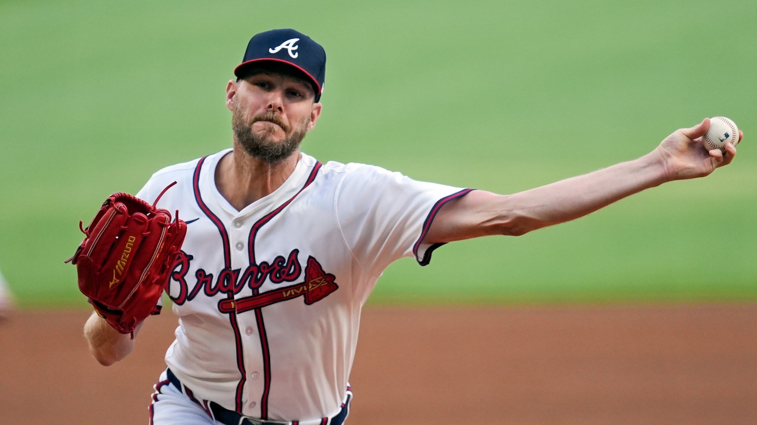 2560x1440 Chris Sale wins NL Cy Young Award after being league's 1st pitching triple crown winner since 2011