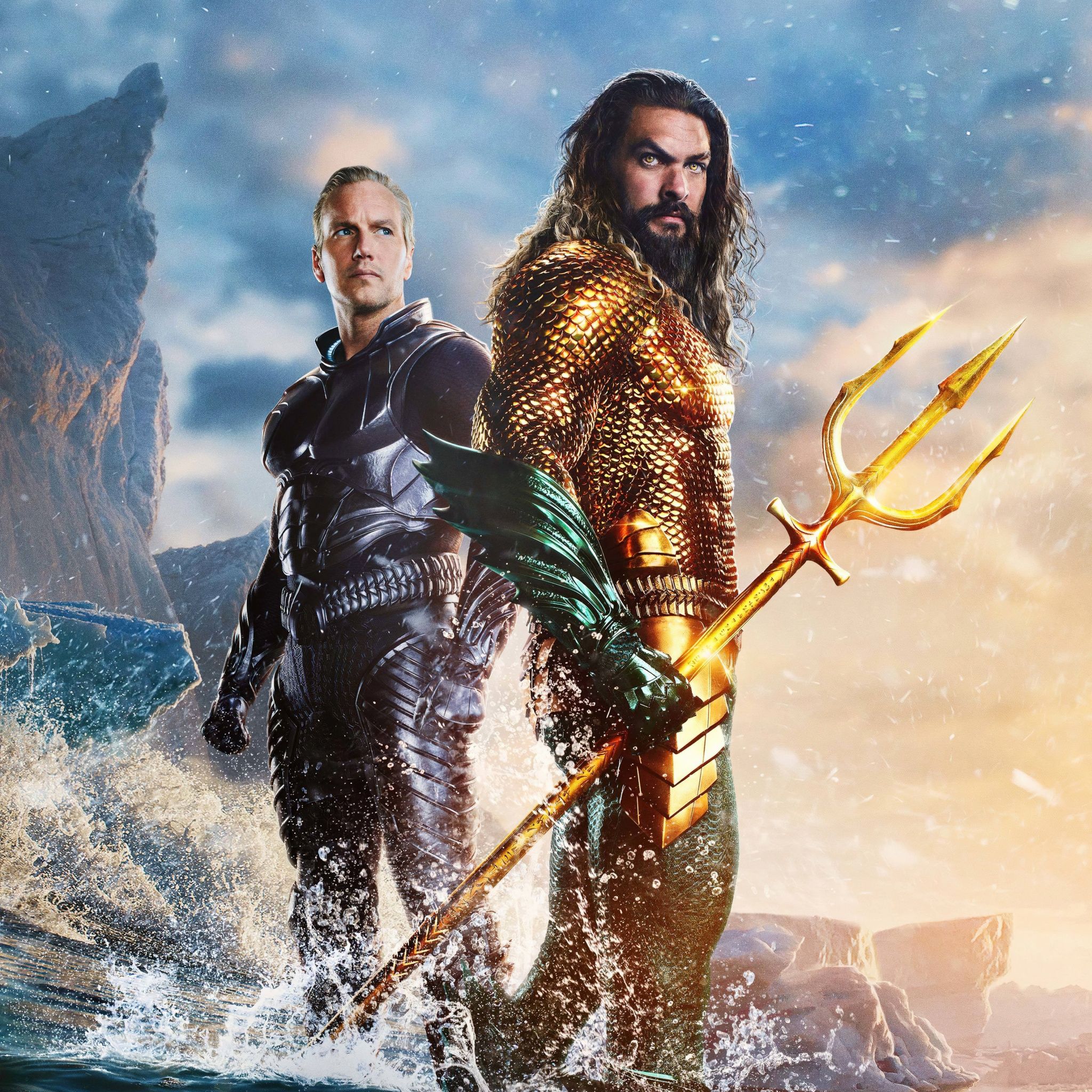2048x2048 Patrick Wilson Wallpaper 4K, King Orm, Ocean Master
