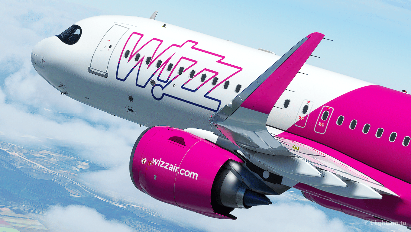 1360x768 Wizz Air Wallpaper