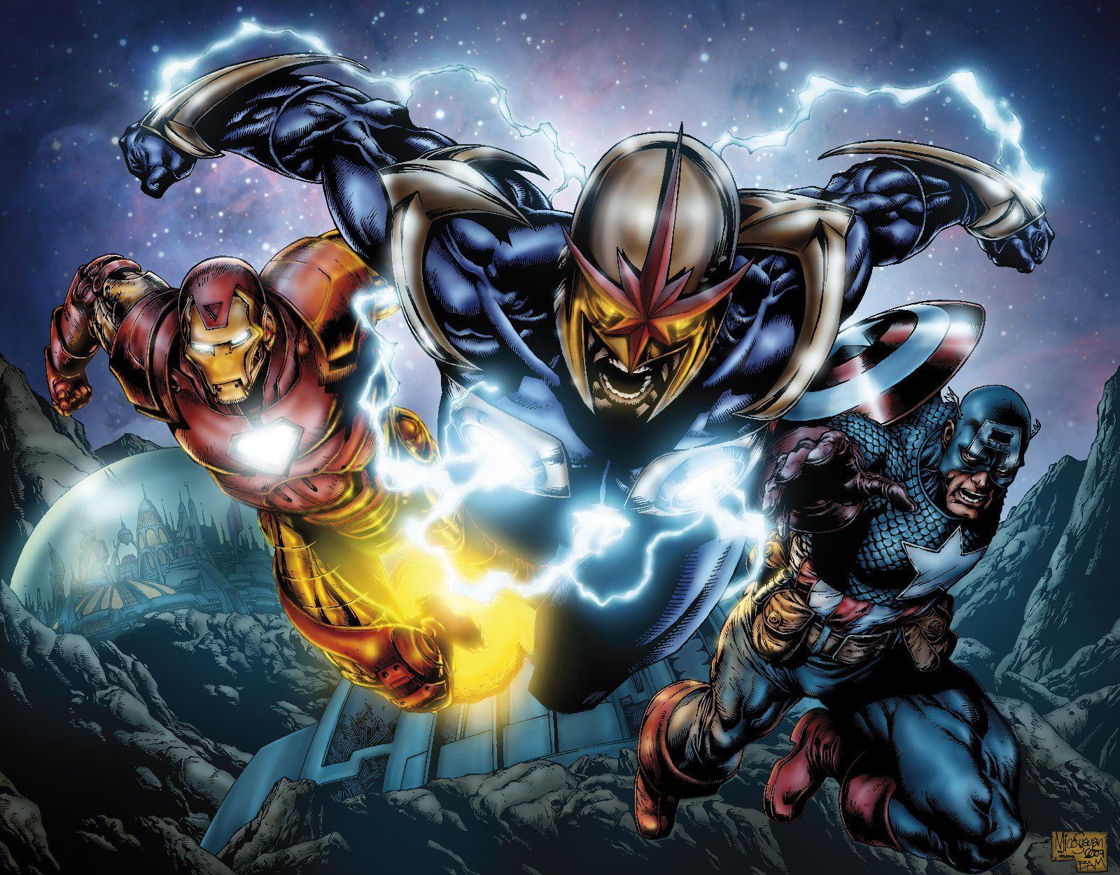 1600x1250 nova, Corps, Marvel, Superhero, 10 Wallpaper HD / Desktop