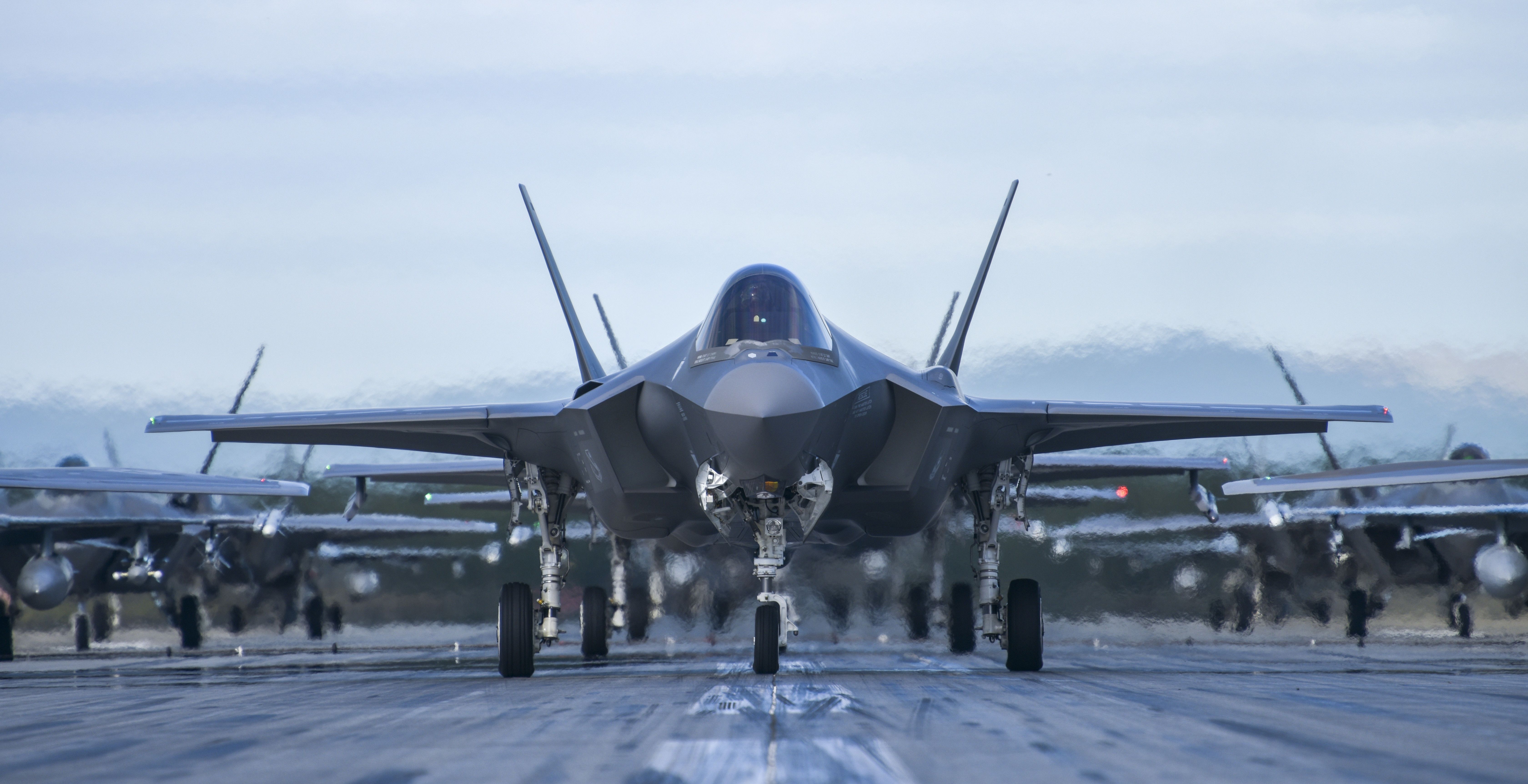6720x3450 Lockheed Martin F 35 Lightning II: Ultra HD Military Jet Fighter Warplane Wallpaperx2693