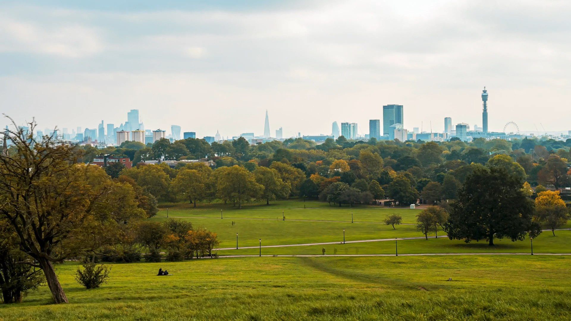 1920x1080 Look around London: Primrose Hill