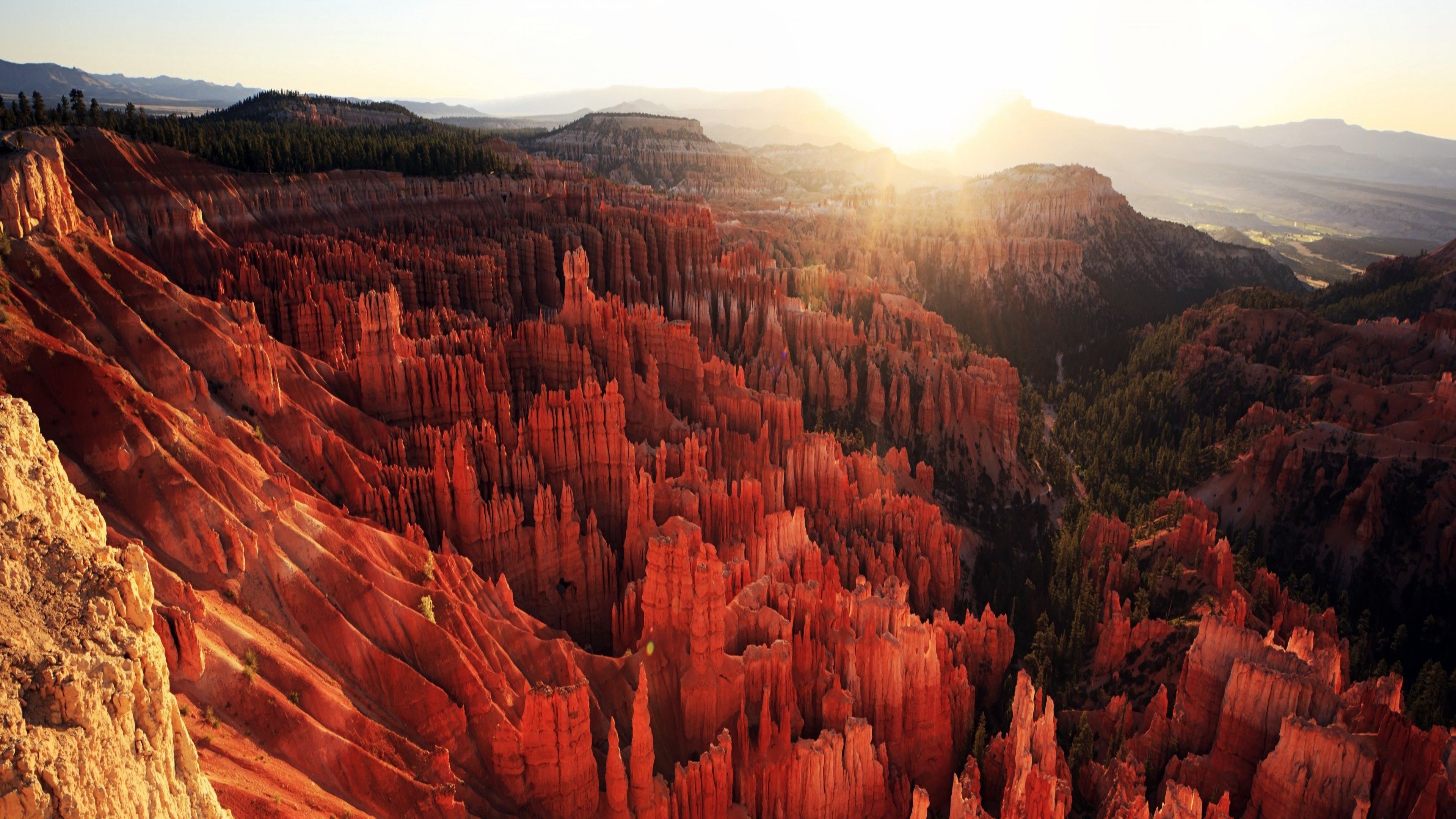 3840x2160 Wallpaper Brown Rock Formation During Daytime, Background Free Image