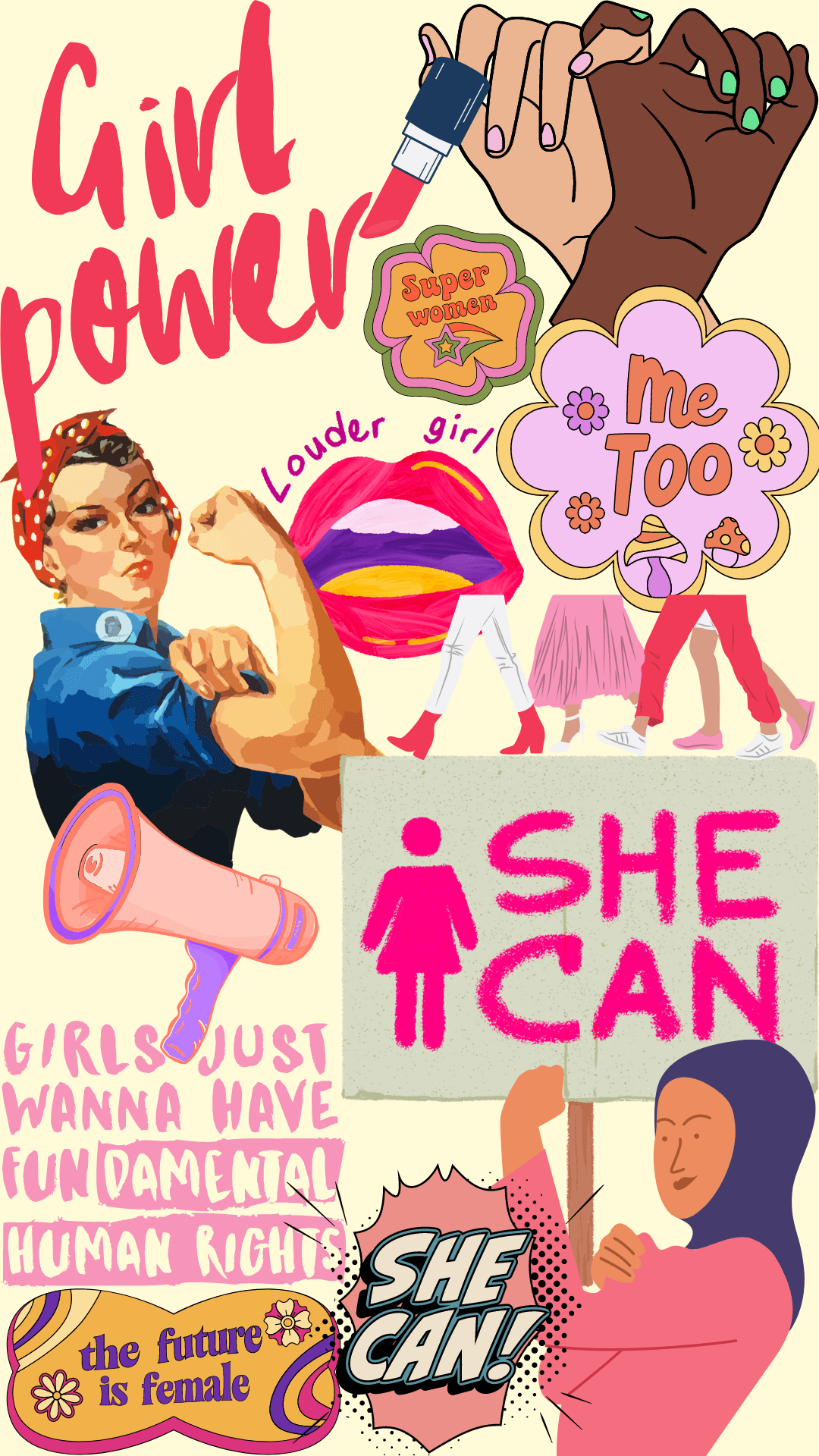 1080x1920 Portrait Wallpaper for Women Empowerment