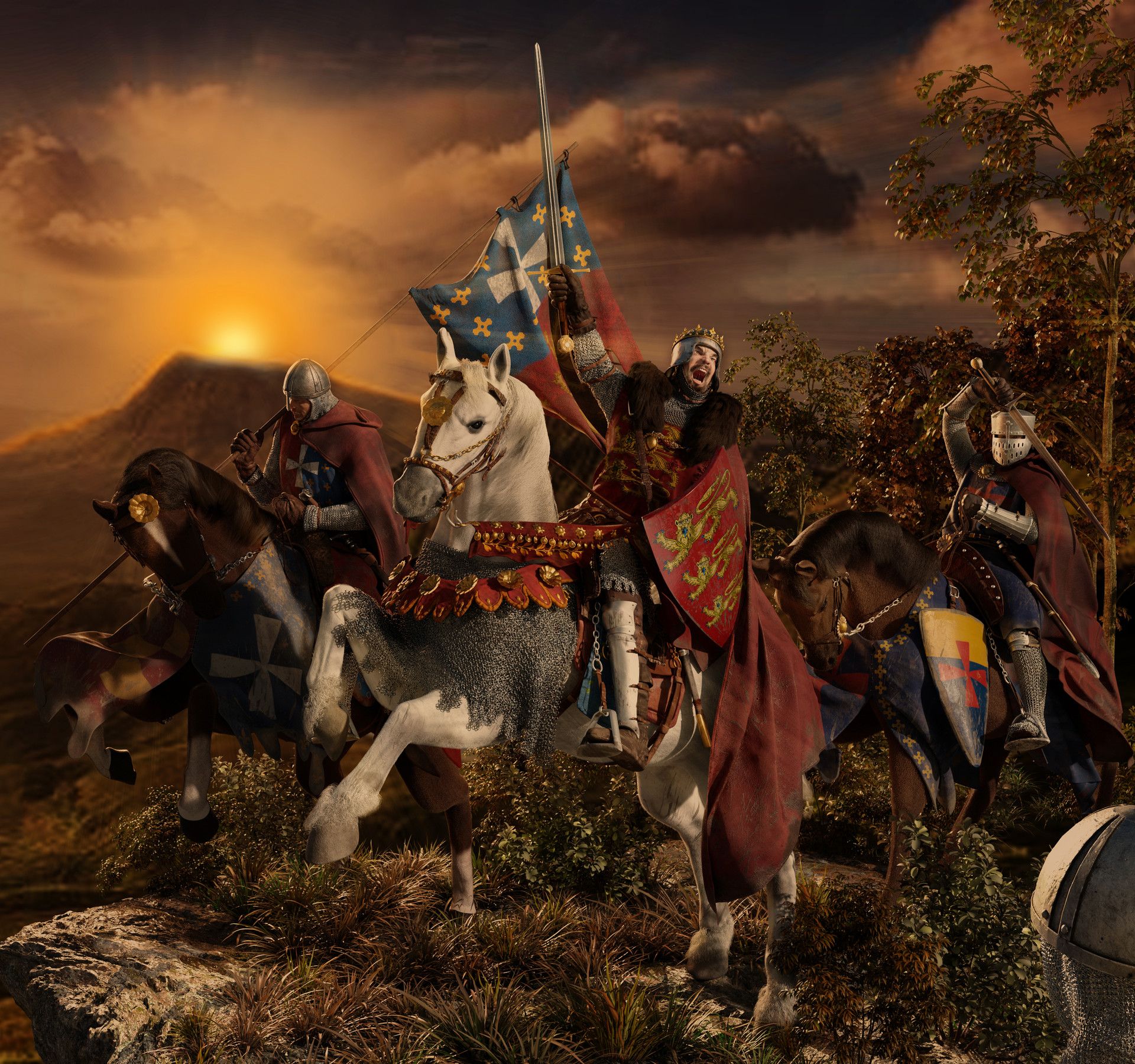 1920x1800 spade Q the Lionheart