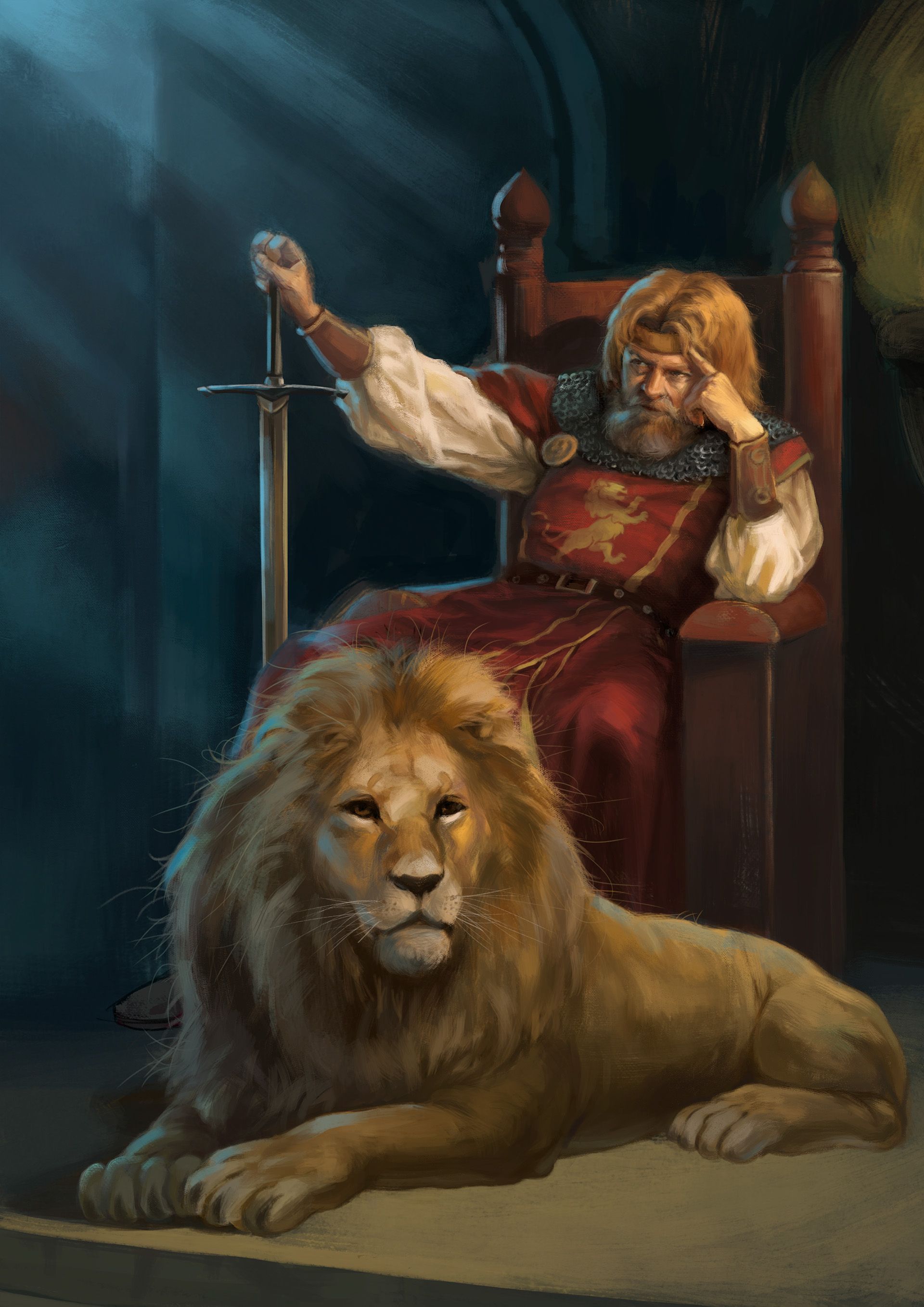 1920x2716 King Richard the Lion Heart (14). Image - Behance