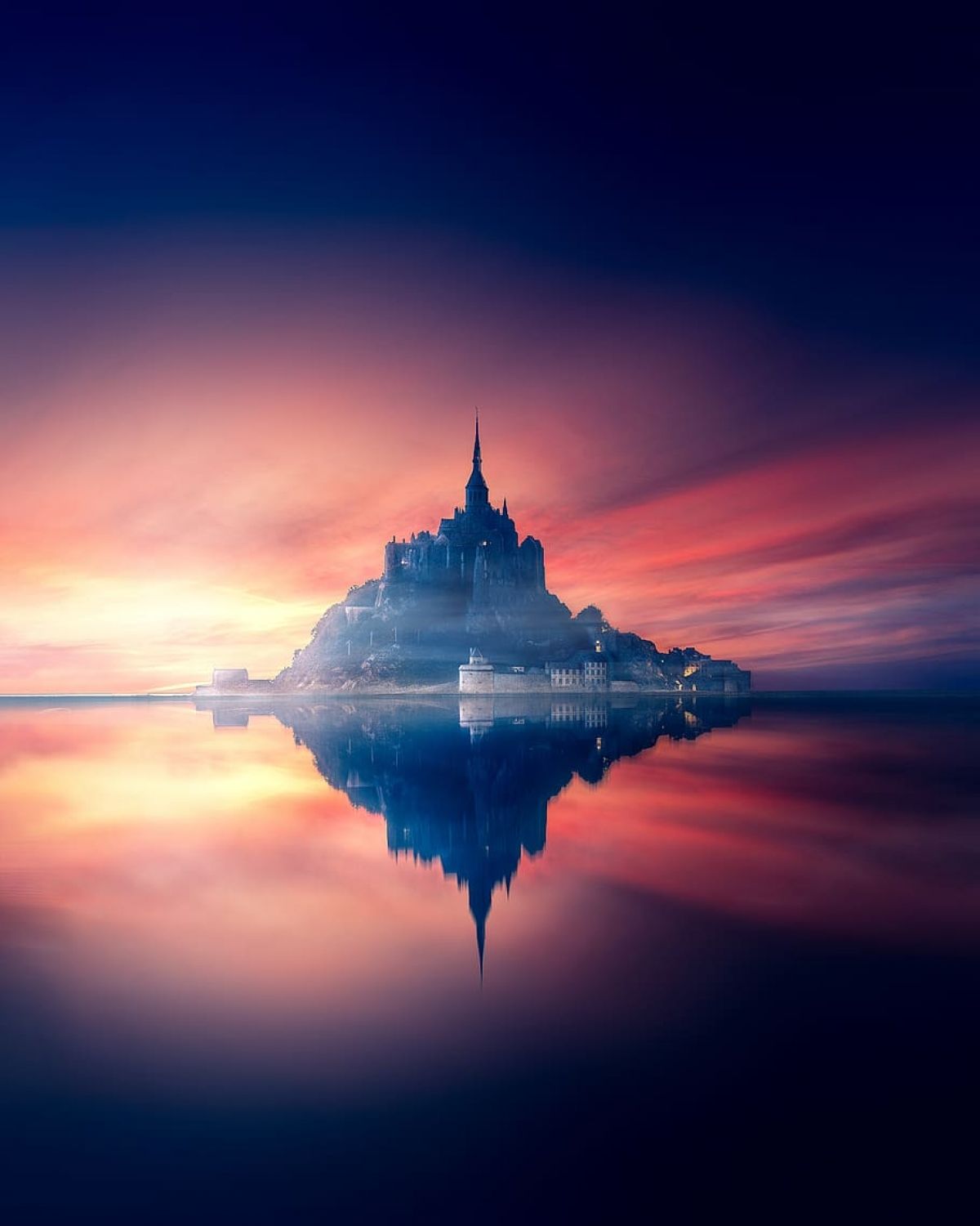 1200x1500 Medieval Castle At Sunset