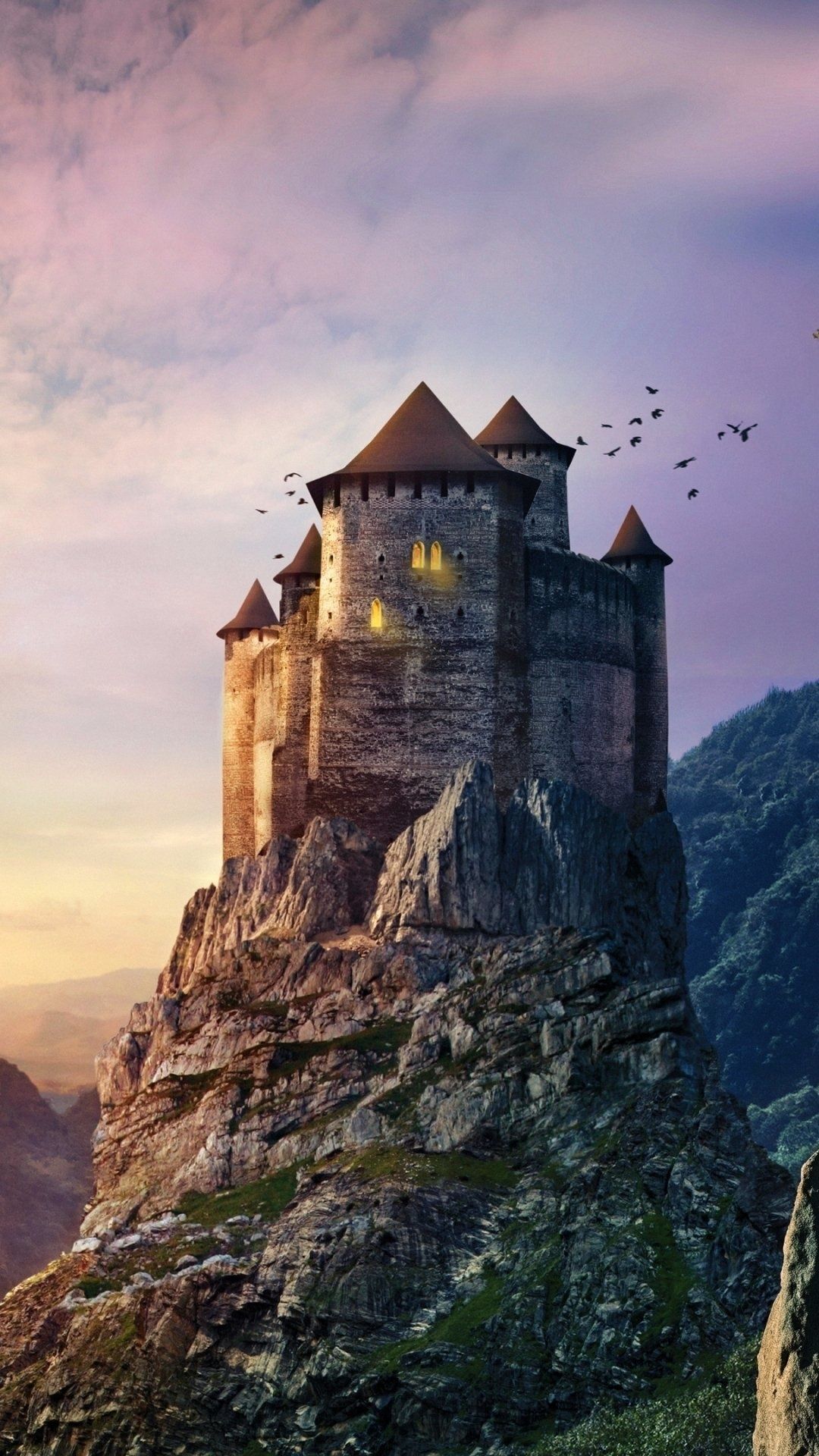 1080x1920 Castle Wallpaper