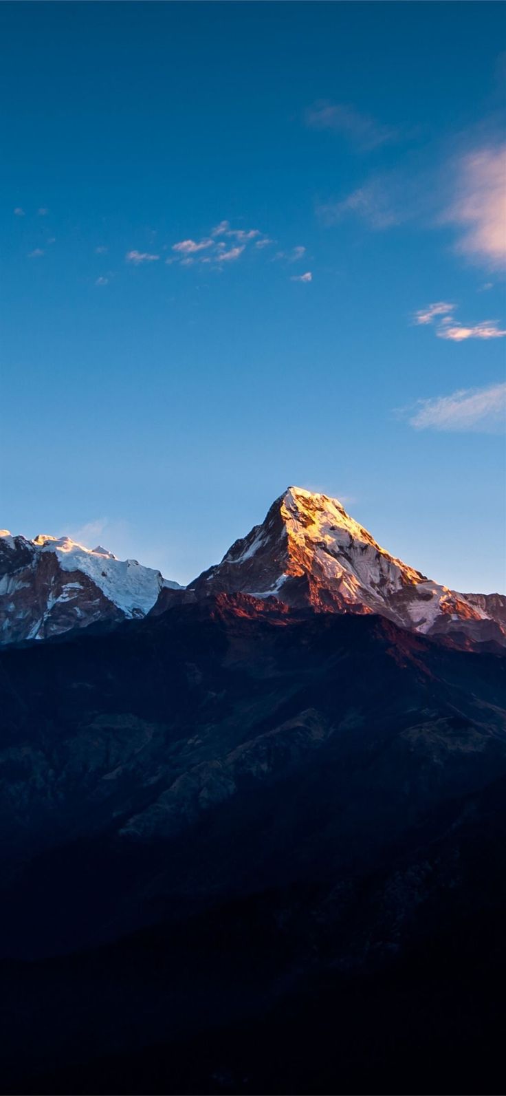 736x1593 The Himalayas iPhone X Wallpaper