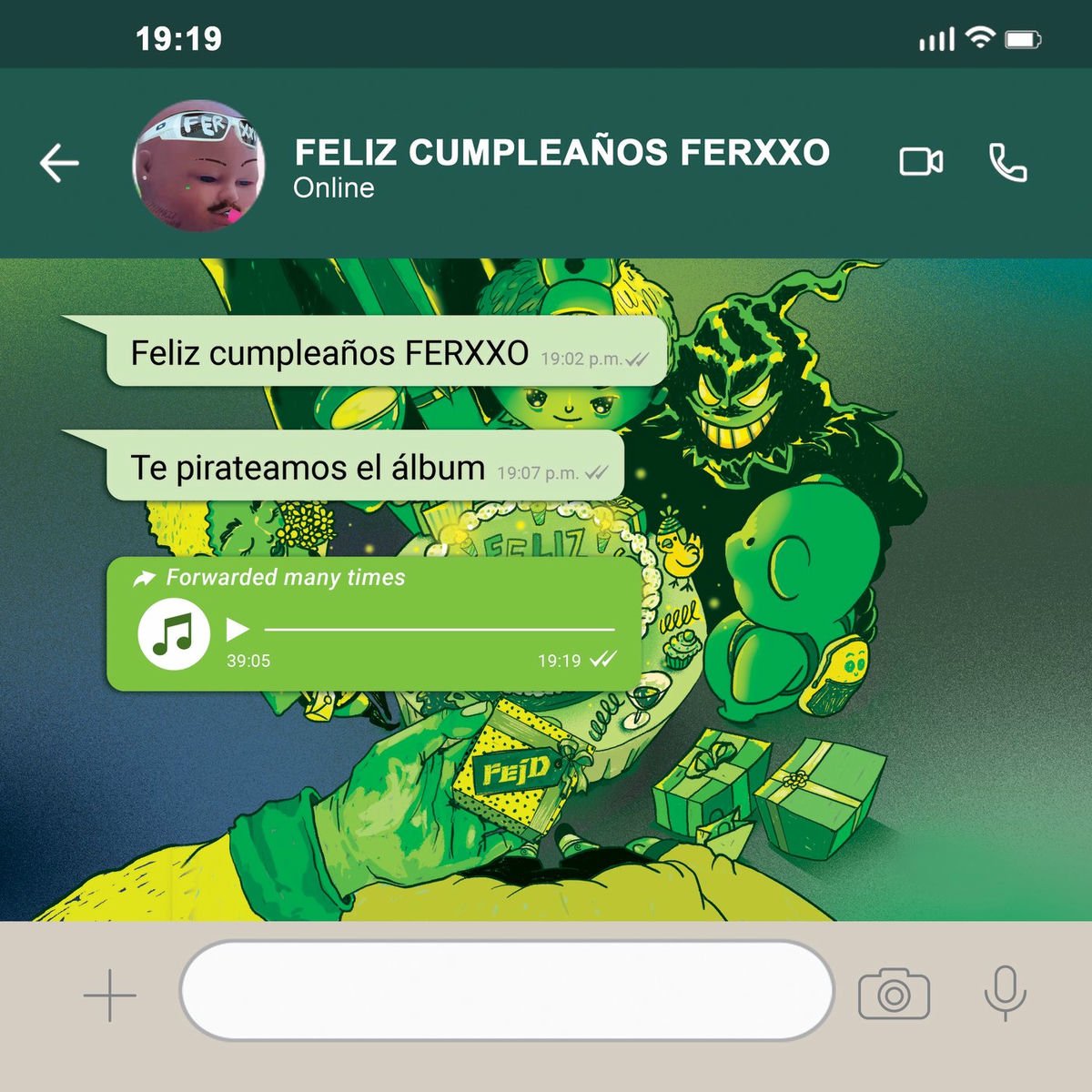 1200x1200 Feid Cumpleaños Ferxxo