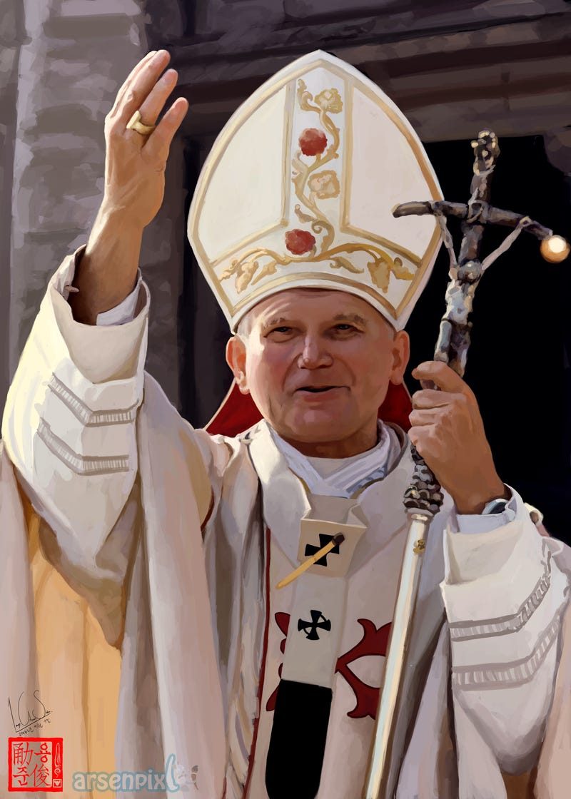 800x1120 Pope St. John Paul II John Rocha