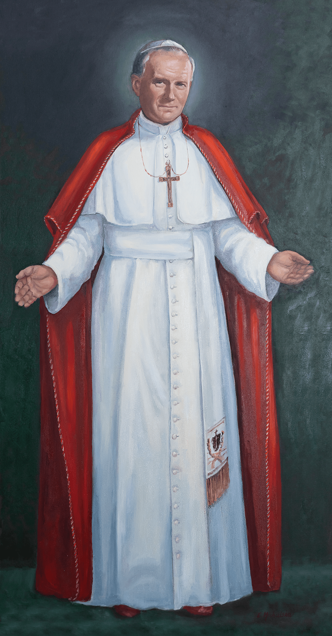 1100x2109 St John Paul II Information Diocese of Broken Bay