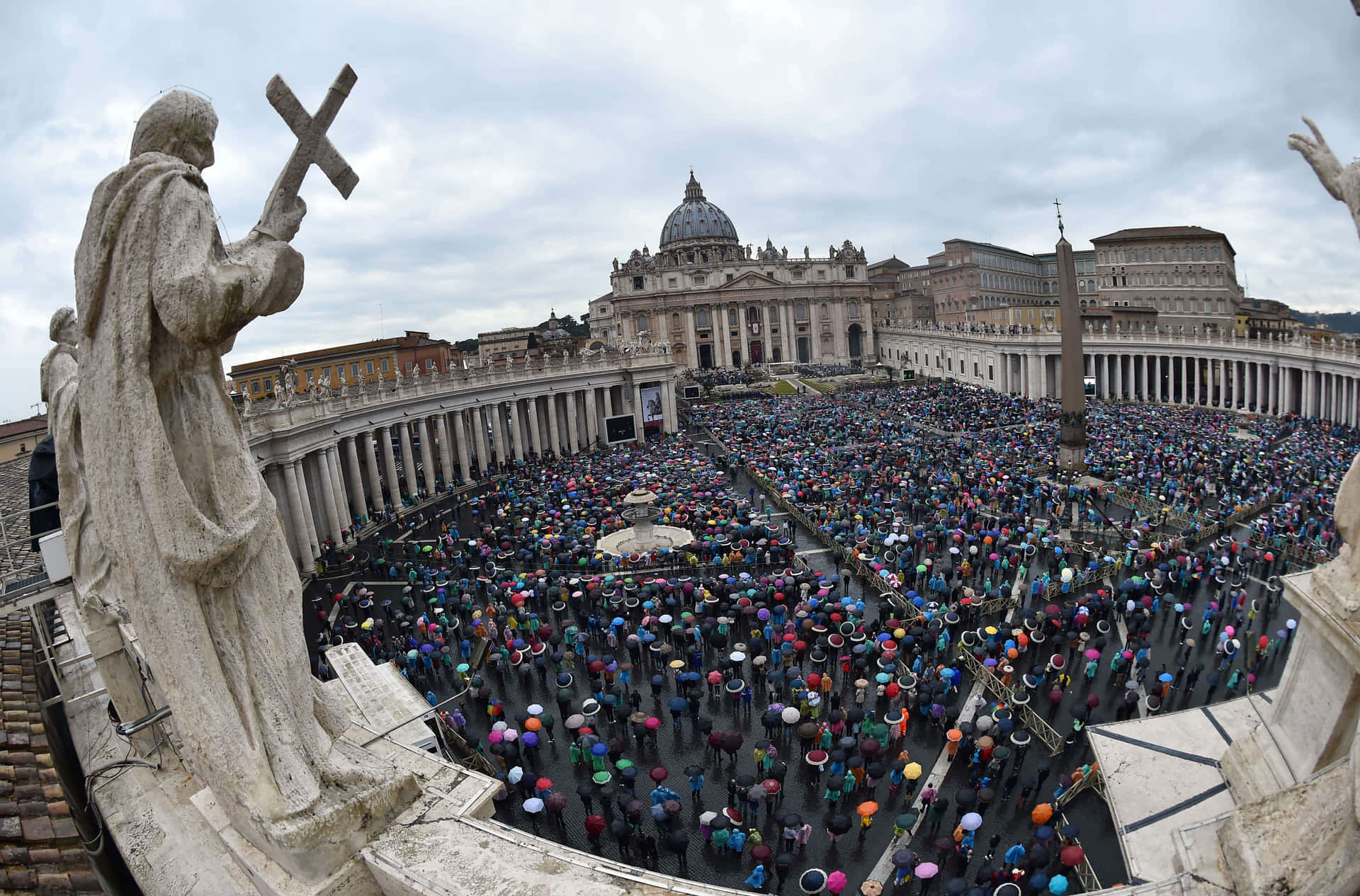 1920x1265 Download Caption: Beautiful Picture Of St. Peter's Basilica In The Vatican City, Holy See Wallpaper