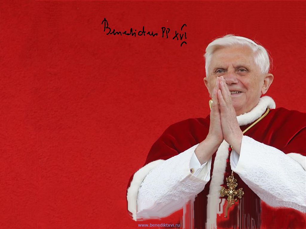 1024x768 Pope Benedict XVI Wallpaper
