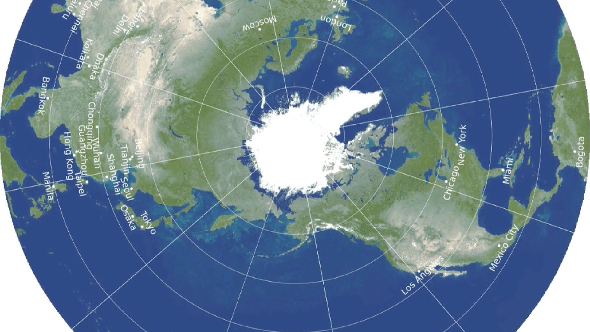 1920x1080 The Most Accurate Flat Map of Earth Yet