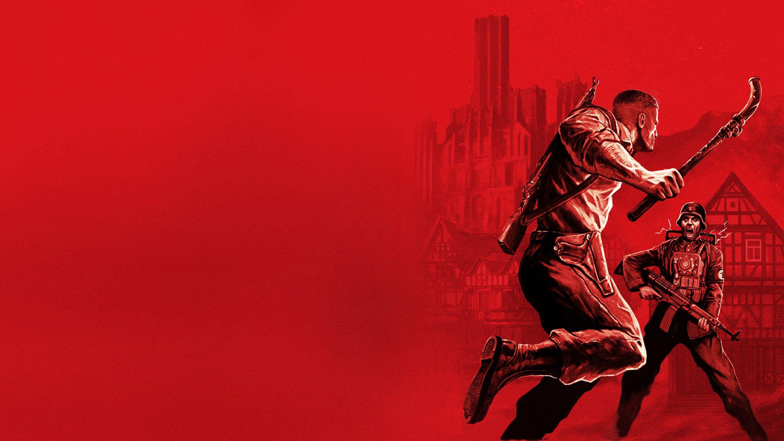 2560x1440 wolfenstein the old blood 4k HD games Wallpaper