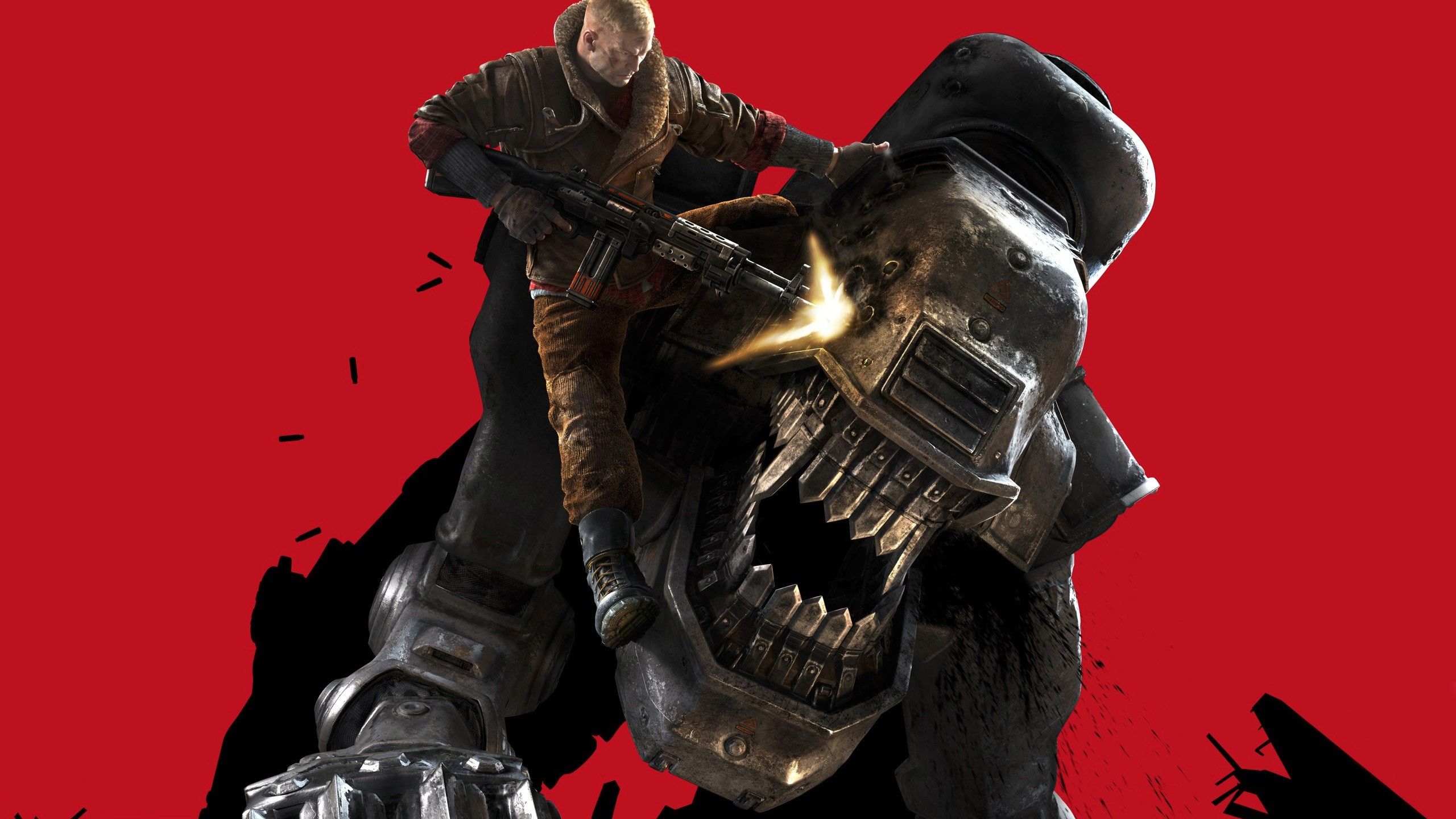 2560x1440 Wolfenstein The New Order 2014 Game Wallpaper