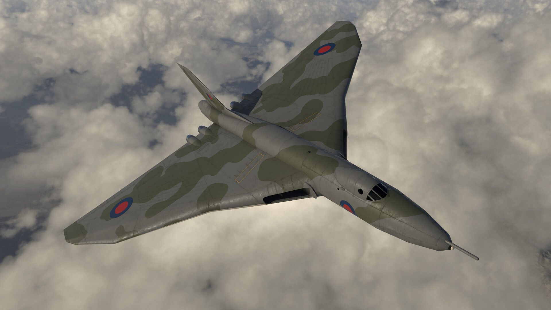 1920x1080 Chris Longhurst poly Avro Vulcan + speed build