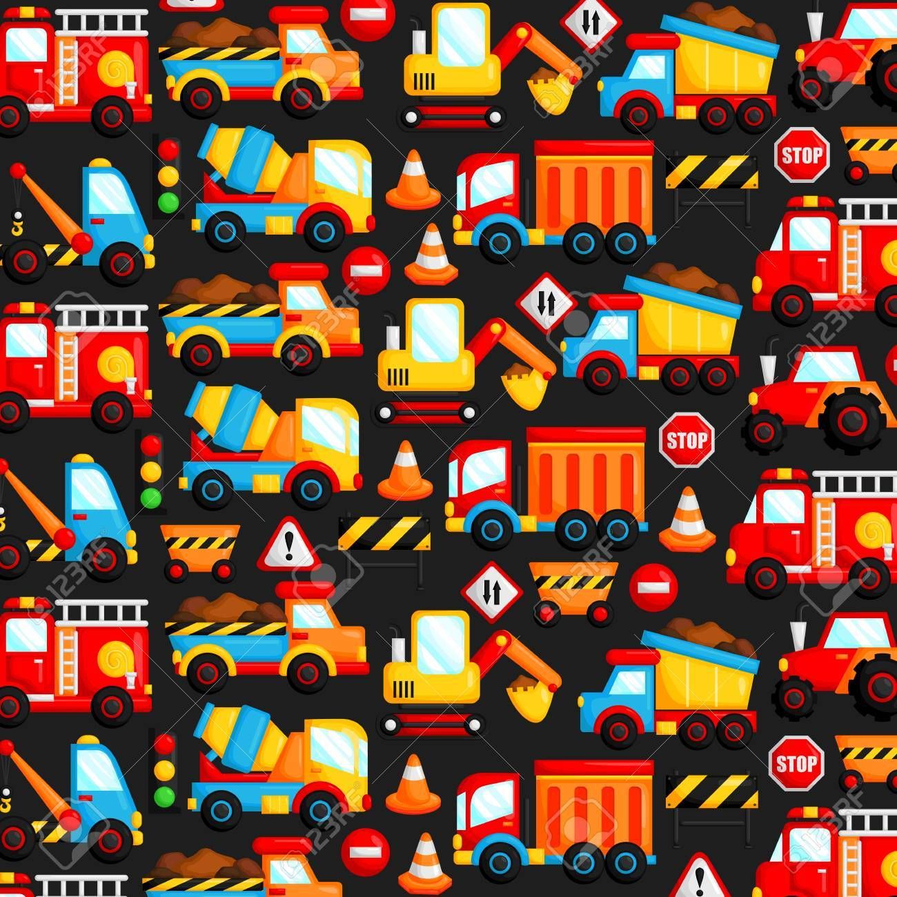 1300x1300 Construction Truck Background Royalty Free SVG, Clipart, Vectors, and Stock Illustration. Image 36466162