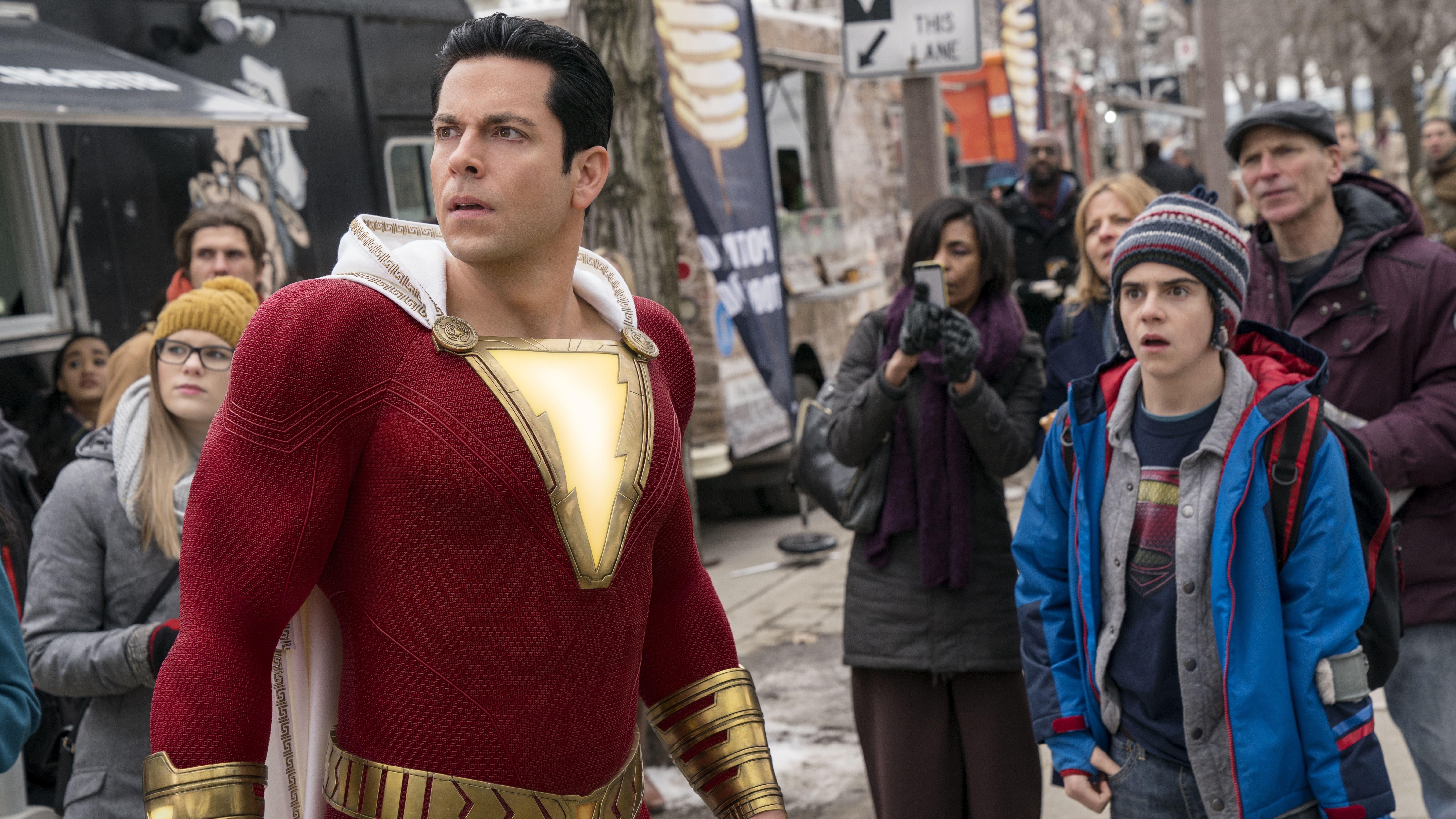 7680x4320 Wallpaper 4k Shazam 2019 Zachary Levi Movie 8K Shazam, Shazam