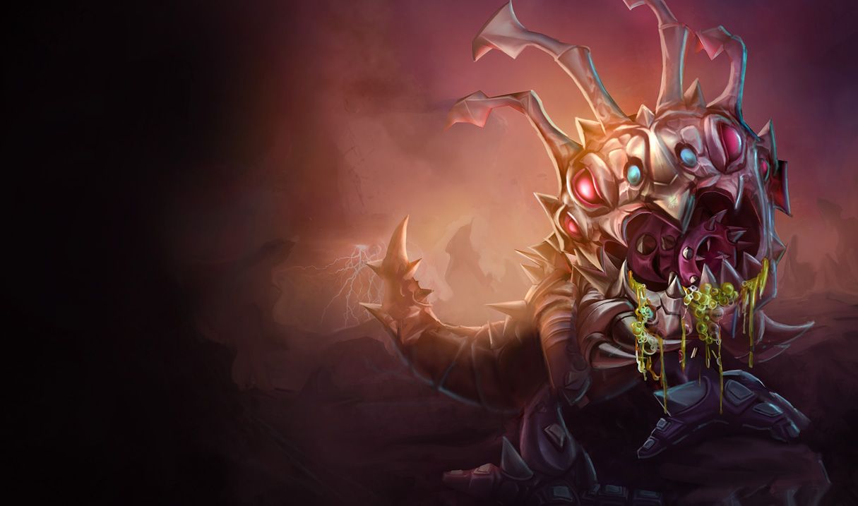 1215x717 NERFPLZ.LOL KogMaw Wallpaper (Chinese + American)