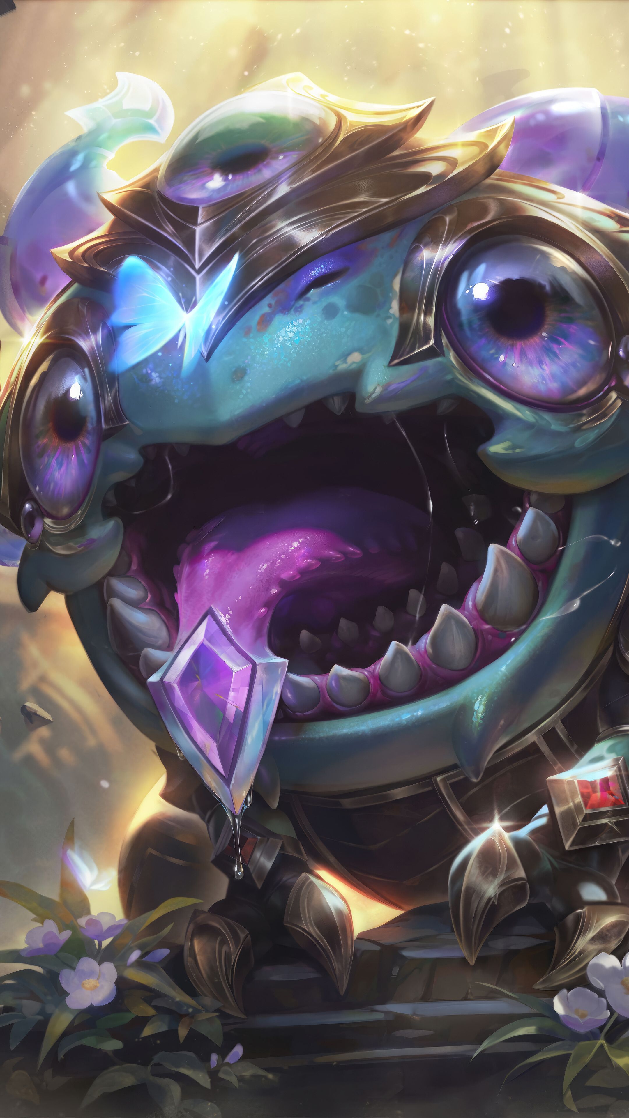 2160x3840 Victorious Kog'Maw Skin LoL Splash Art 4K Wallpaper iPhone HD Phone