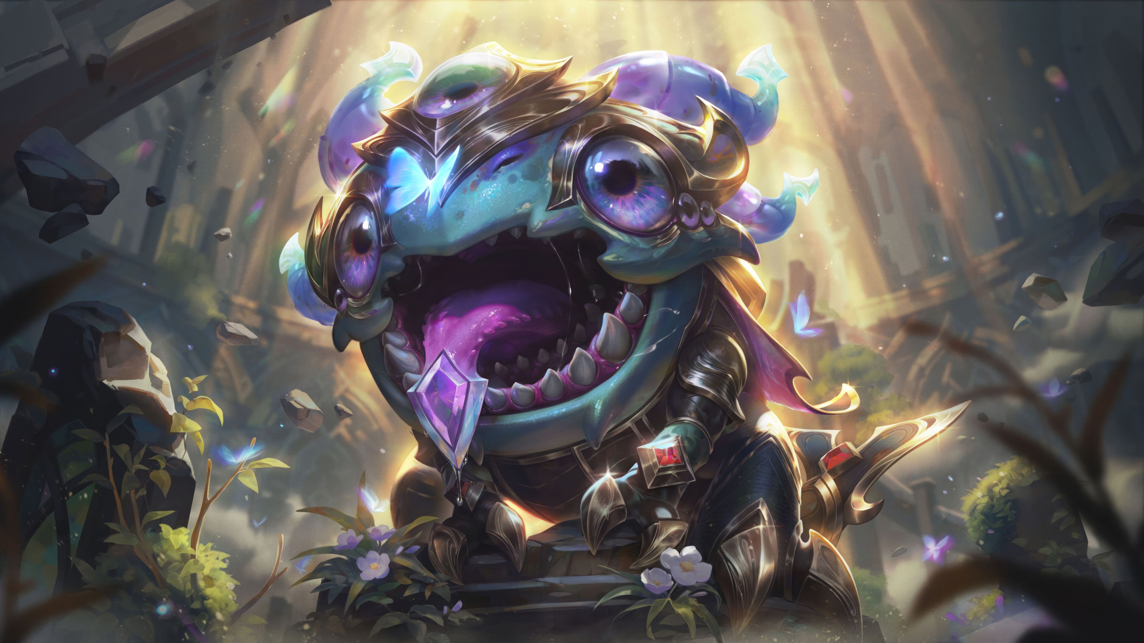 3840x2160 Victorious Kog'Maw Skin LoL Splash Art 4K Wallpaper iPhone HD Phone