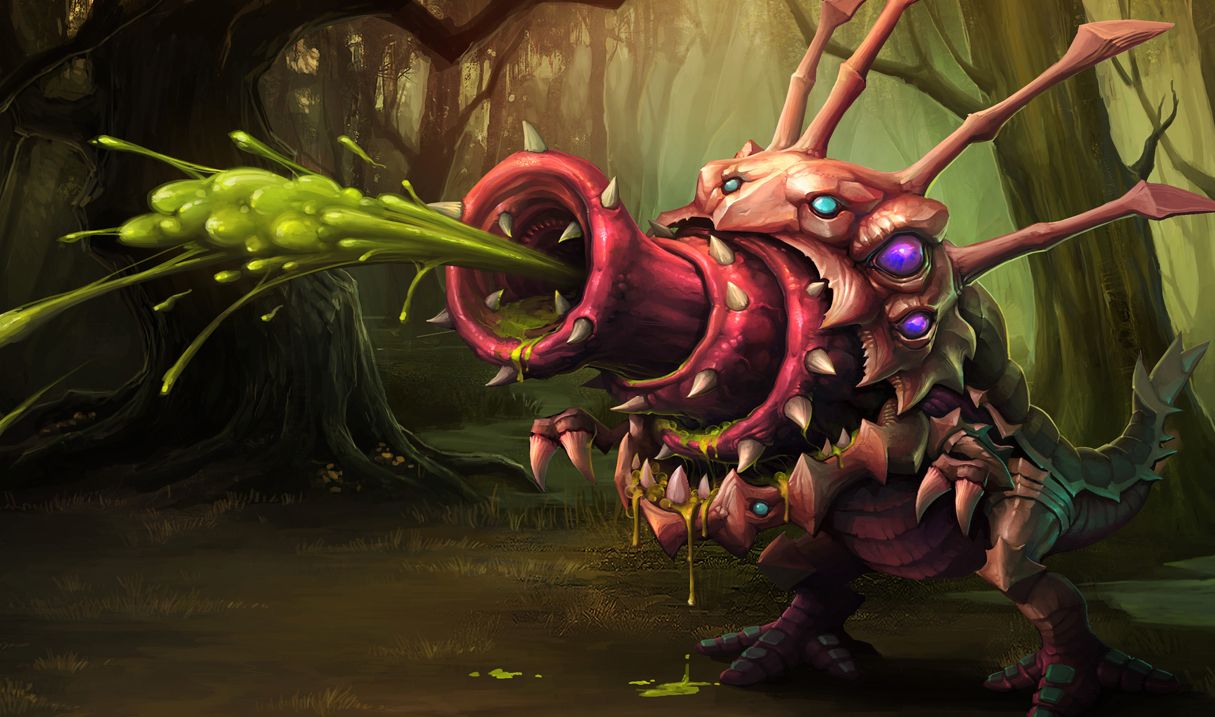 1215x717 Kog'Maw Wallpaper